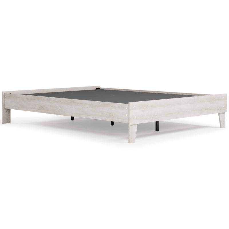 Paxberry Two-Tone Queen Platform Bed