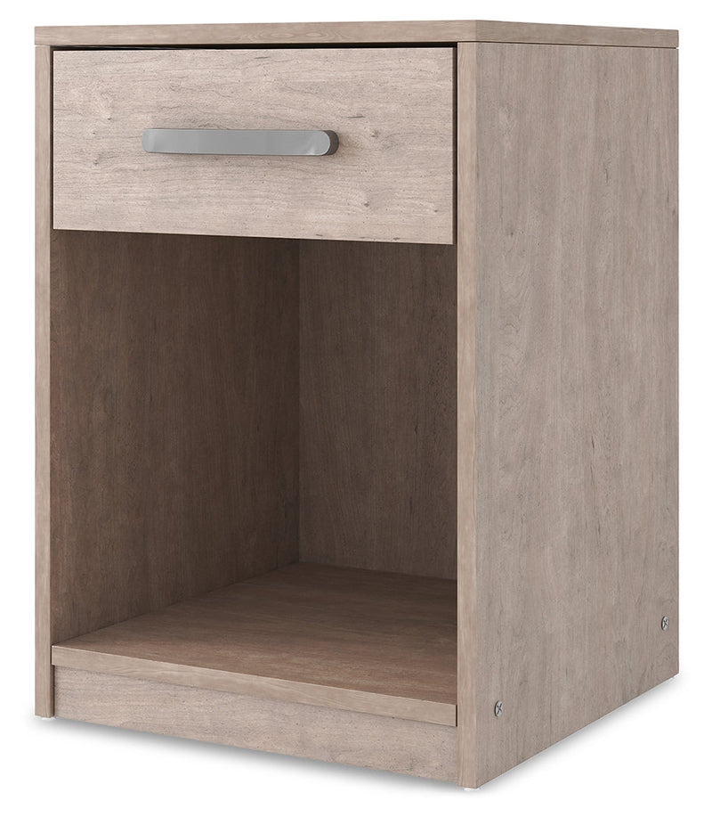 Flannia Gray Nightstand