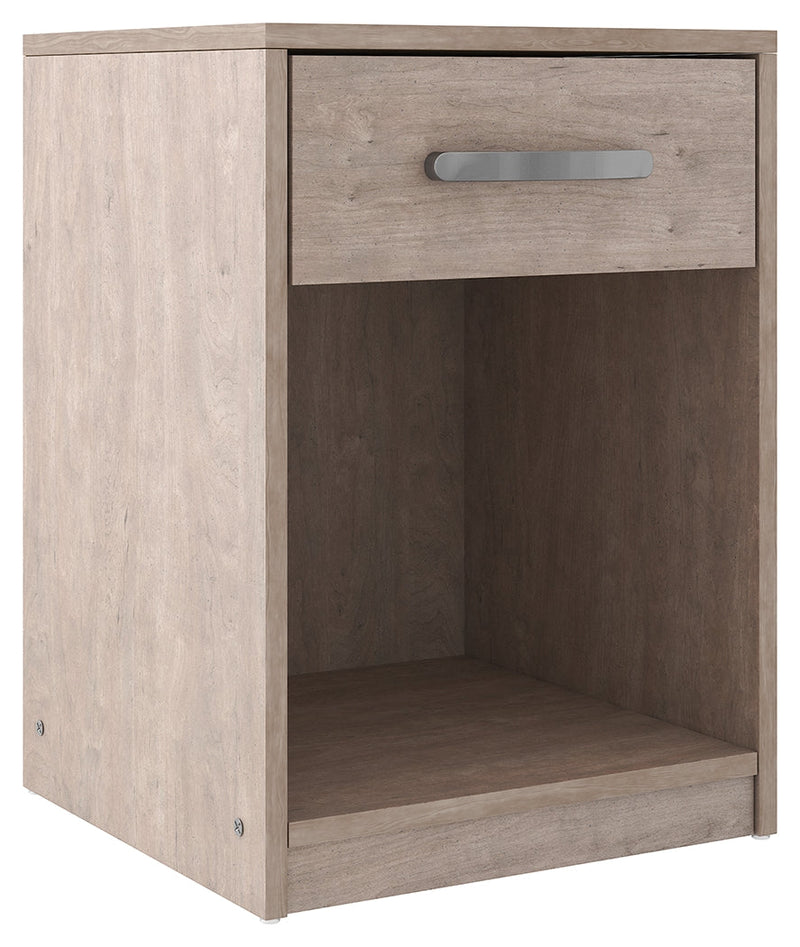 Flannia Gray Nightstand