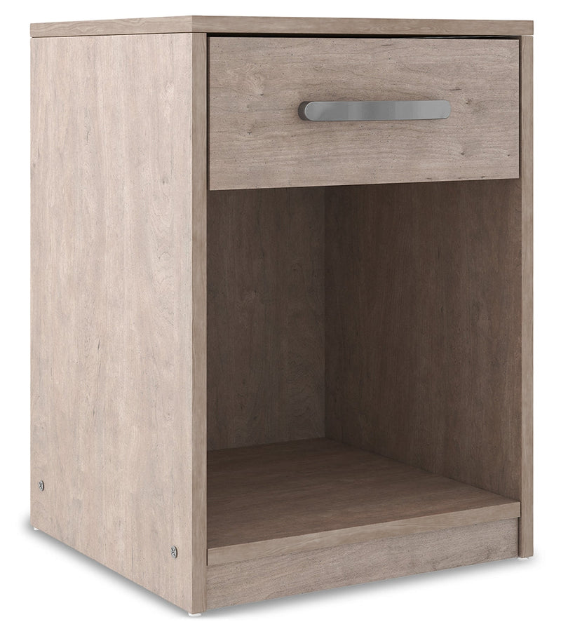 Flannia Gray Nightstand