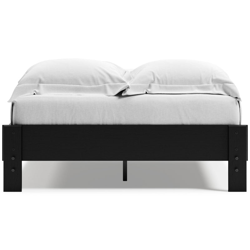 Finch Black Full Platform Bed