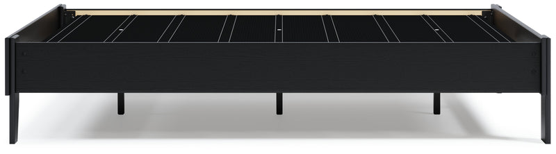 Finch Black Full Platform Bed