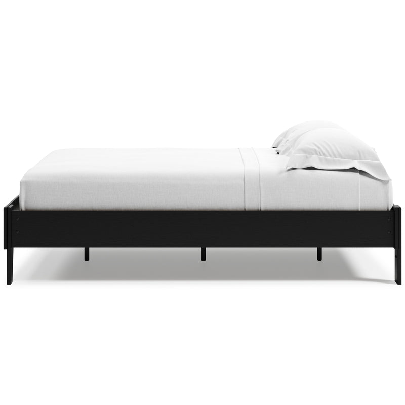 Finch Black Full Platform Bed