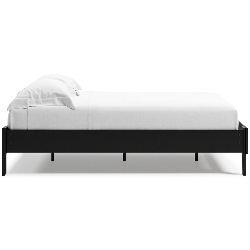 Finch Black Full Platform Bed