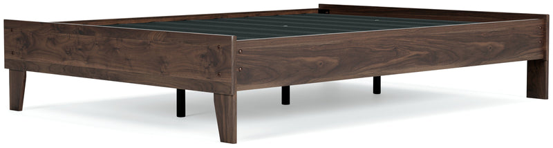 Calverson Mocha Full Platform Bed