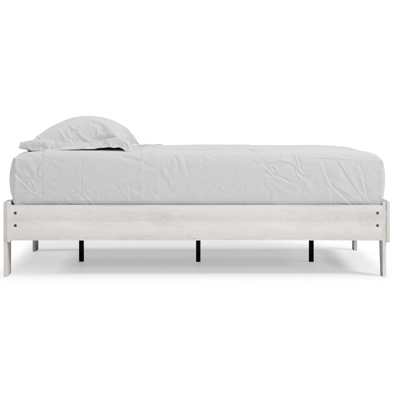 Shawburn Whitewash Twin Platform Bed