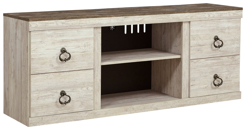 Willowton Whitewash 60" Tv Stand