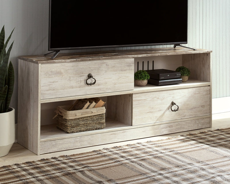 Willowton Whitewash 59" Tv Stand