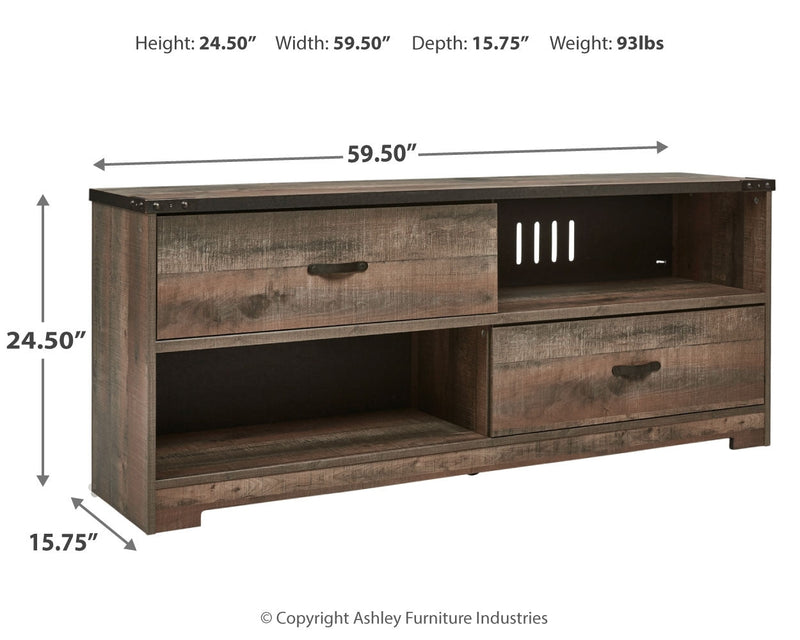 Trinell Brown 59" Tv Stand