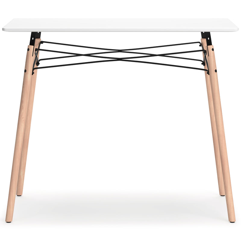 Jaspeni White Natural Home Office Desk