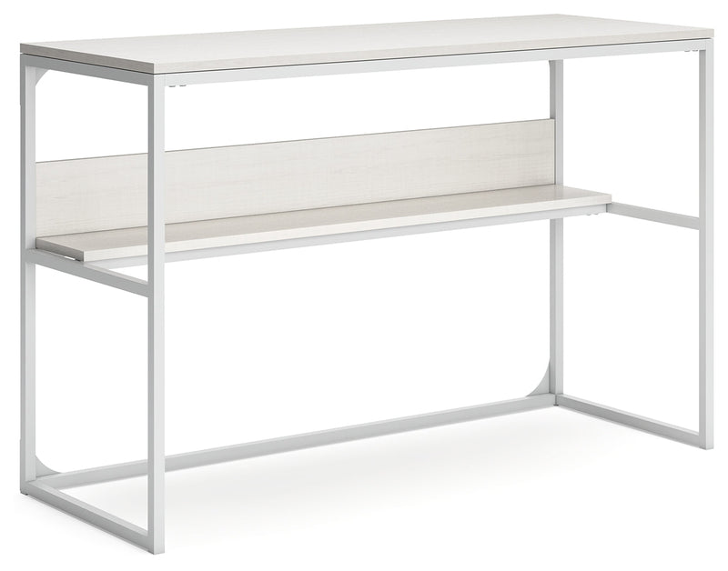 Deznee White Home Office Desk