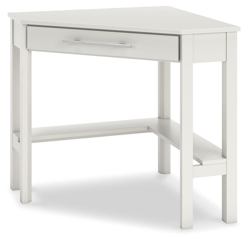 Grannen White Home Office Corner Desk