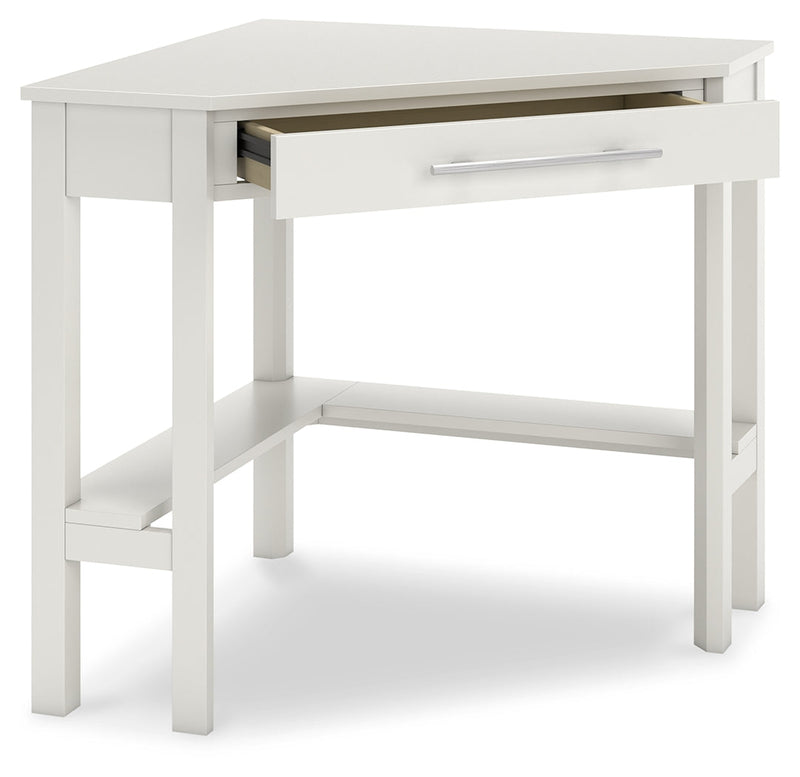 Grannen White Home Office Corner Desk