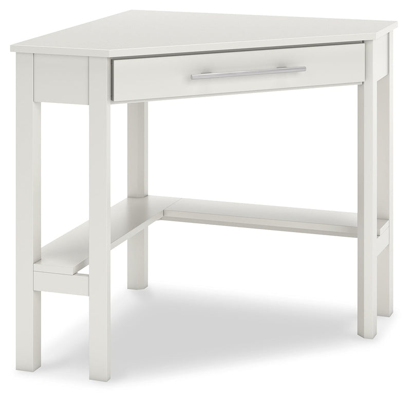 Grannen White Home Office Corner Desk