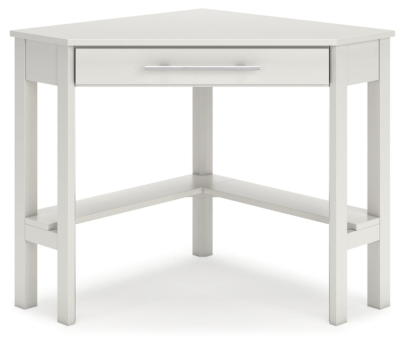 Grannen White Home Office Corner Desk