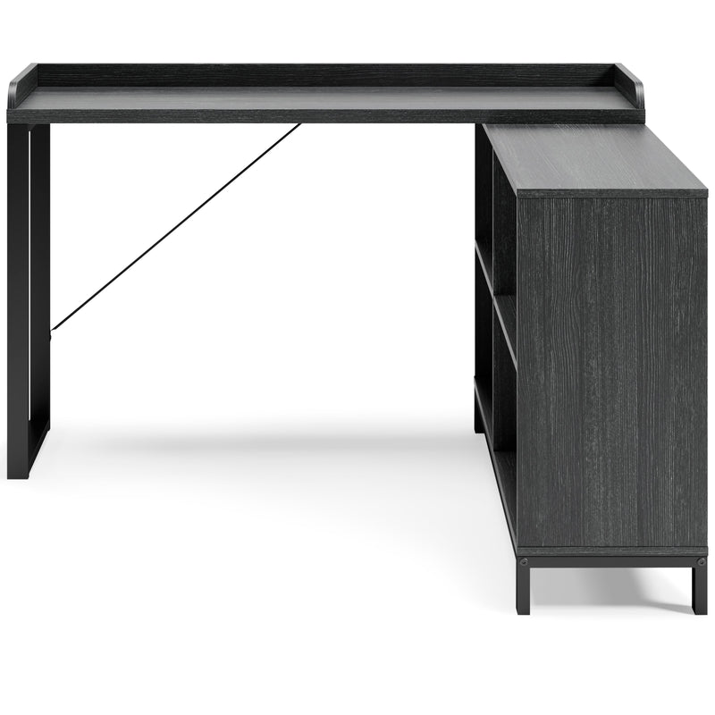 Yarlow Black Home Office L-desk