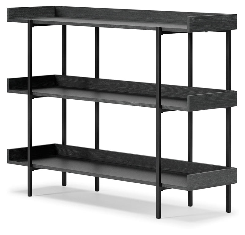 Yarlow Black 36" Bookcase