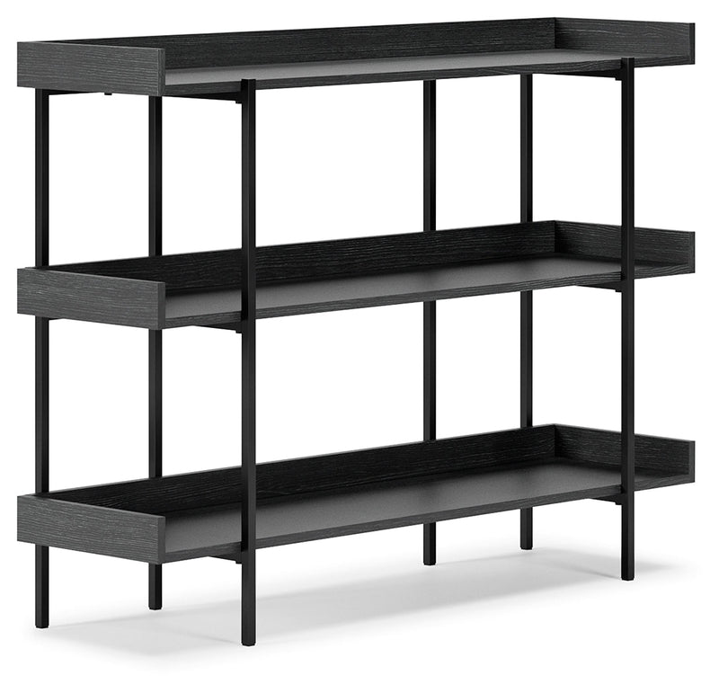 Yarlow Black 36" Bookcase