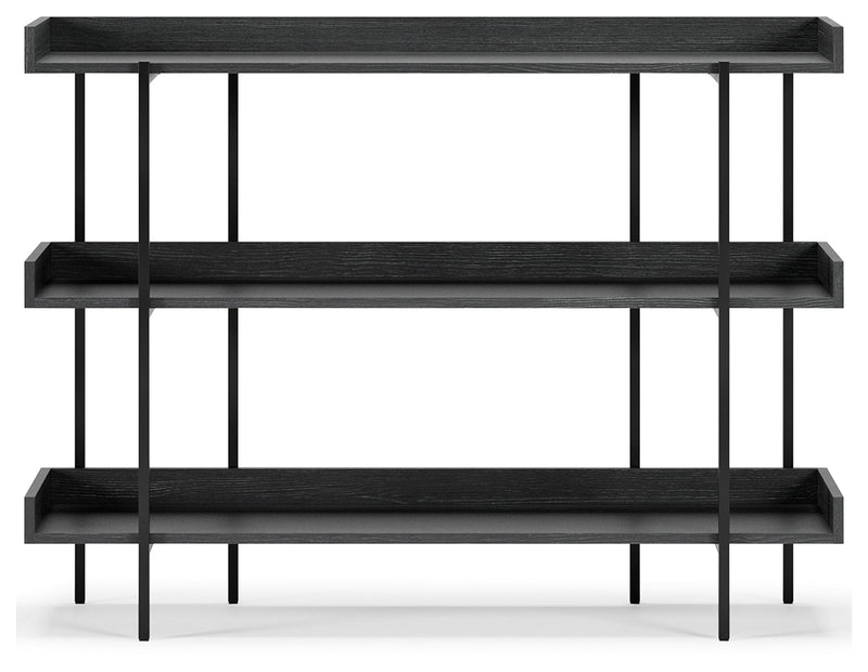 Yarlow Black 36" Bookcase