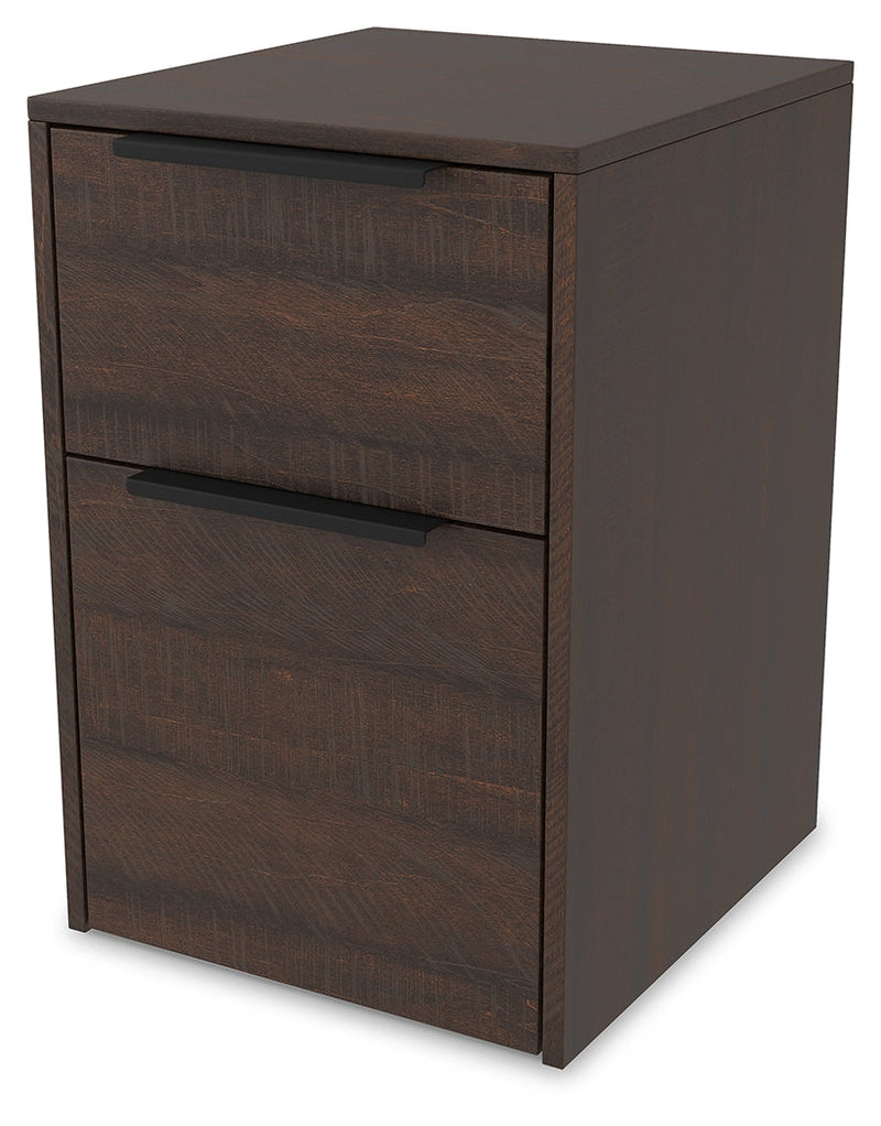 Camiburg Warm Brown File Cabinet