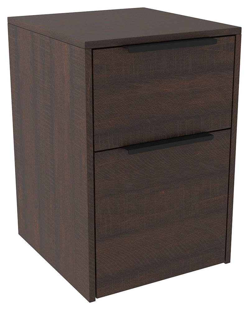 Camiburg Warm Brown File Cabinet