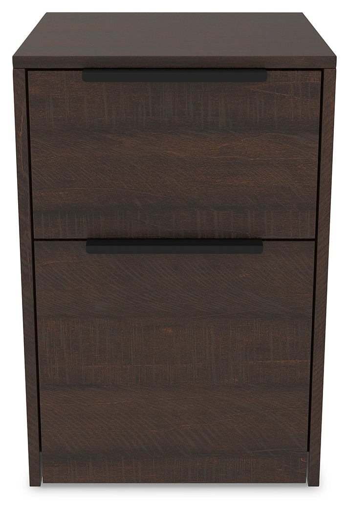 Camiburg Warm Brown File Cabinet