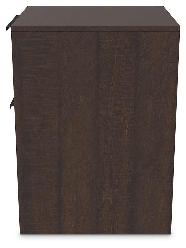 Camiburg Warm Brown File Cabinet