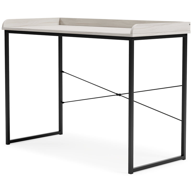 Bayflynn White Black 43" Home Office Desk