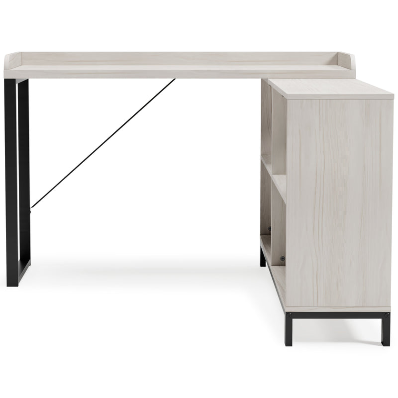 Bayflynn White Black L-desk