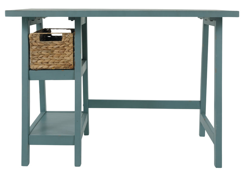 Mirimyn Teal 42" Home Office Desk