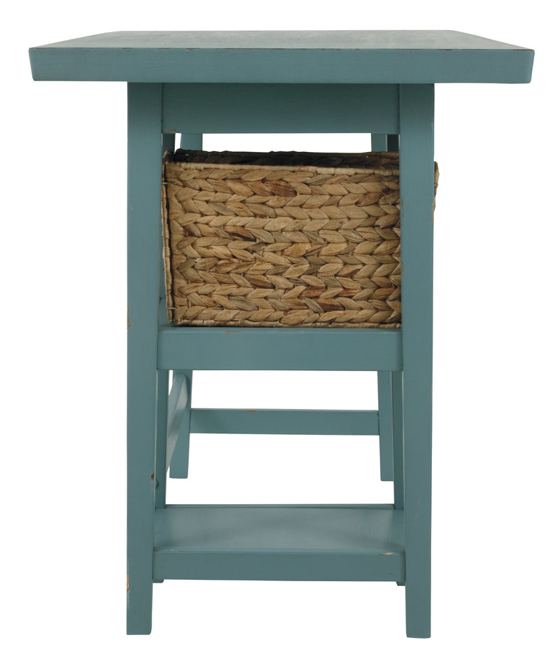 Mirimyn Teal 42" Home Office Desk