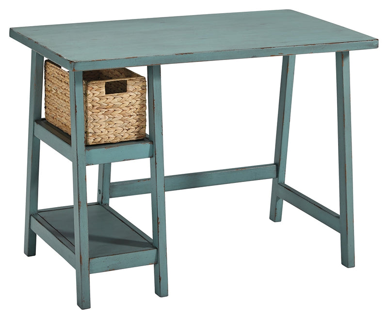 Mirimyn Teal 42" Home Office Desk