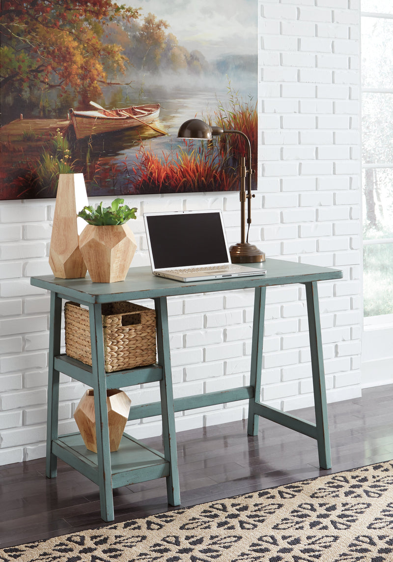 Mirimyn Teal 42" Home Office Desk