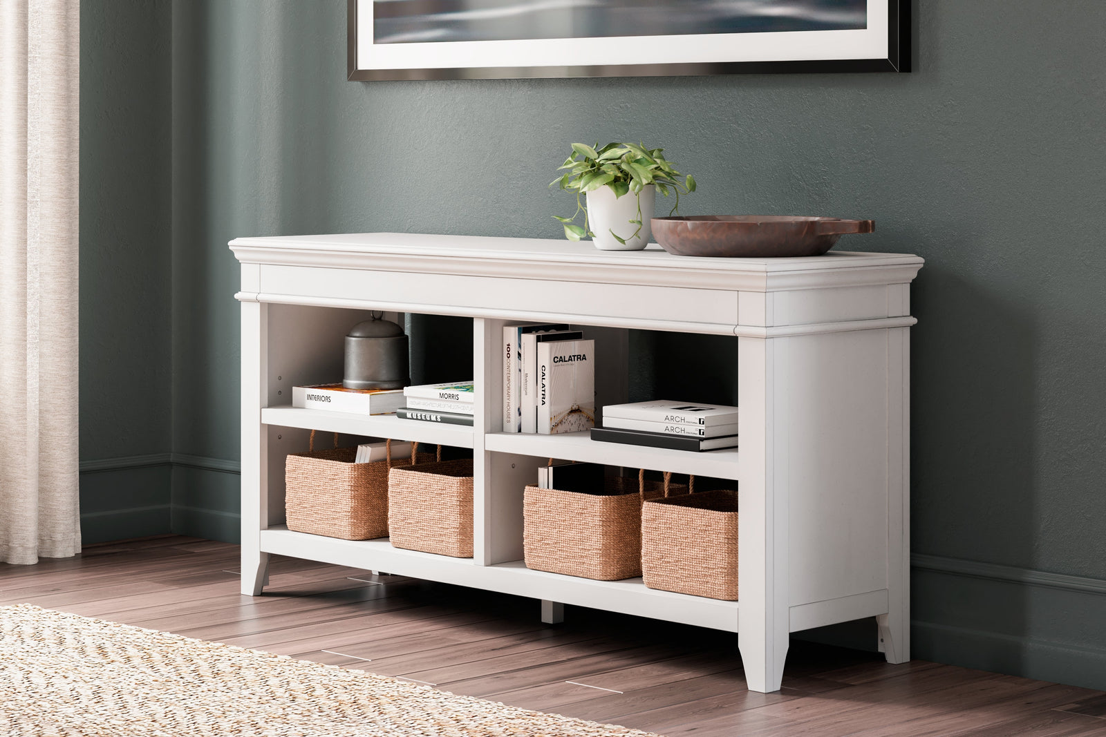 Kanwyn Whitewash Credenza