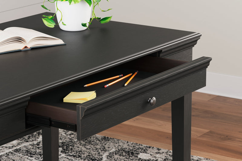 Beckincreek Black 48" Home Office Desk