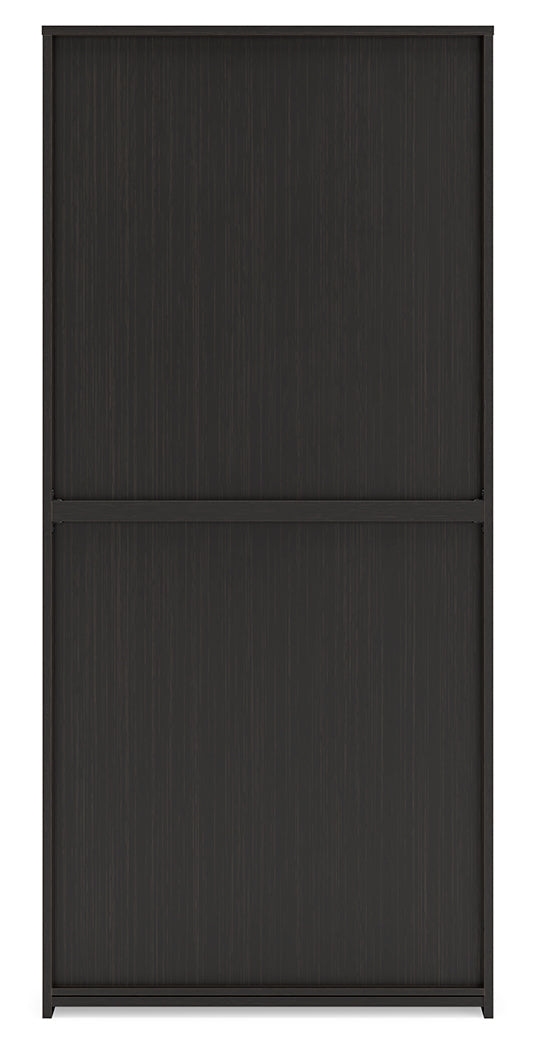 Beckincreek Black Large Bookcase