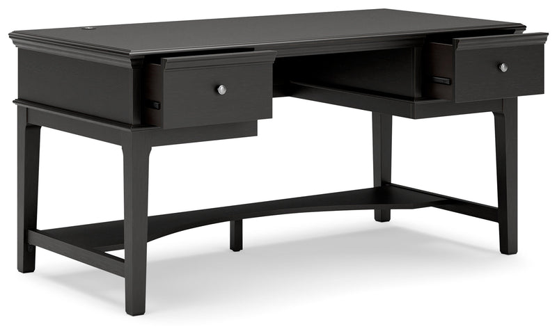 Beckincreek Black 60" Home Office Desk