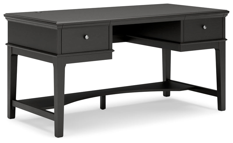 Beckincreek Black 60" Home Office Desk