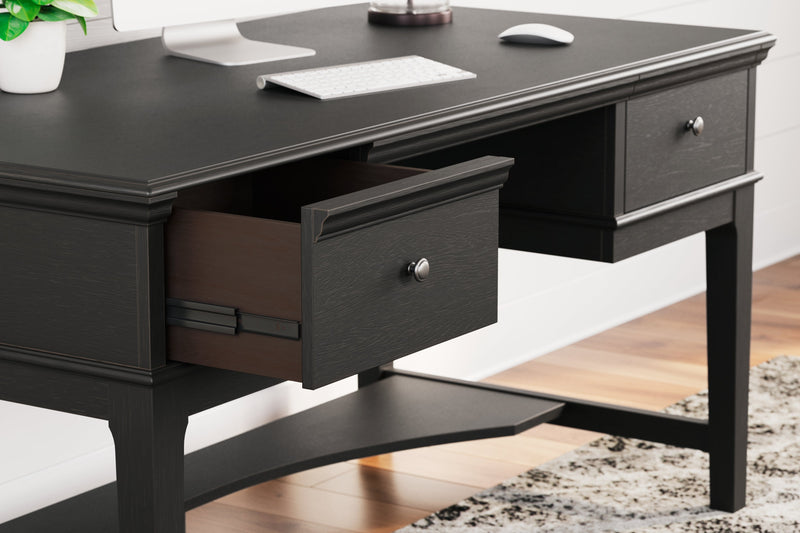 Beckincreek Black 60" Home Office Desk