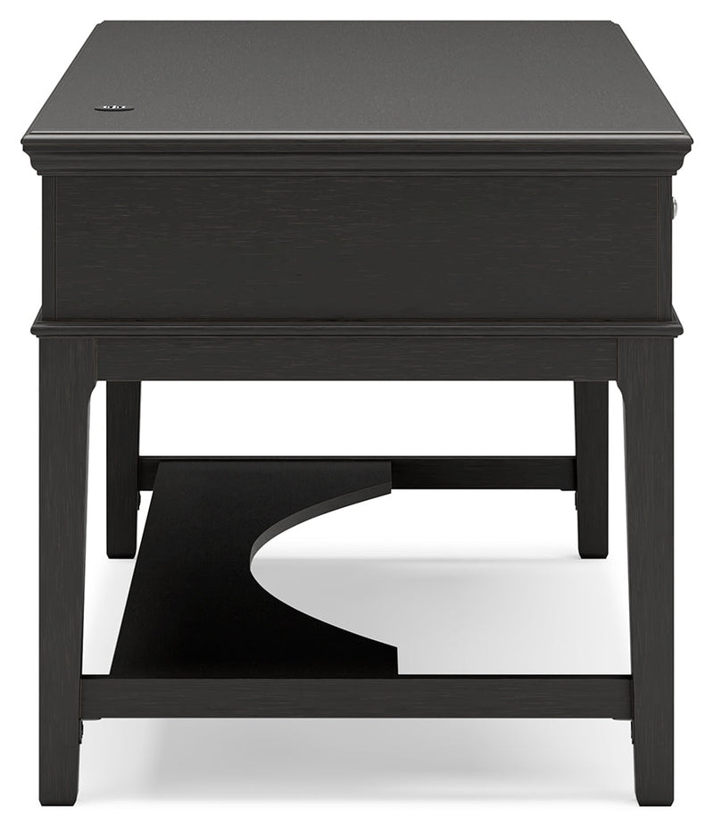 Beckincreek Black 60" Home Office Desk