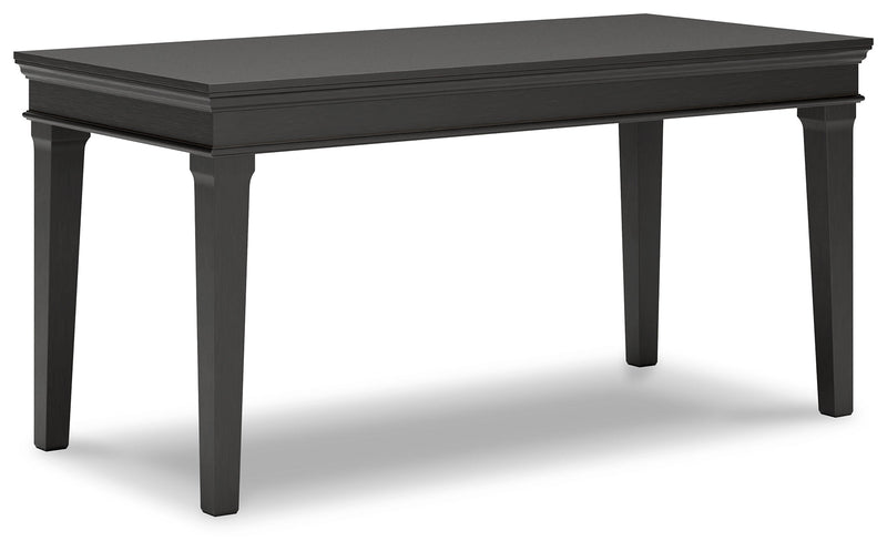 Beckincreek Black Home Office Desk