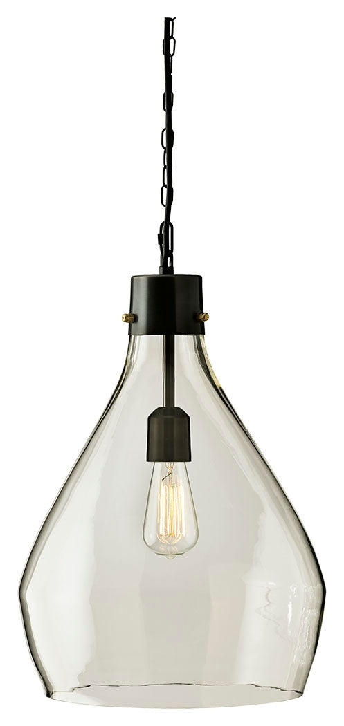 Avalbane Clear Gray Pendant Light