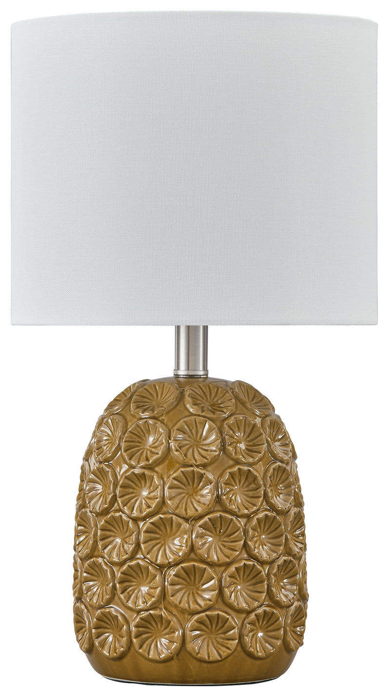 Moorbank Amber Table Lamp