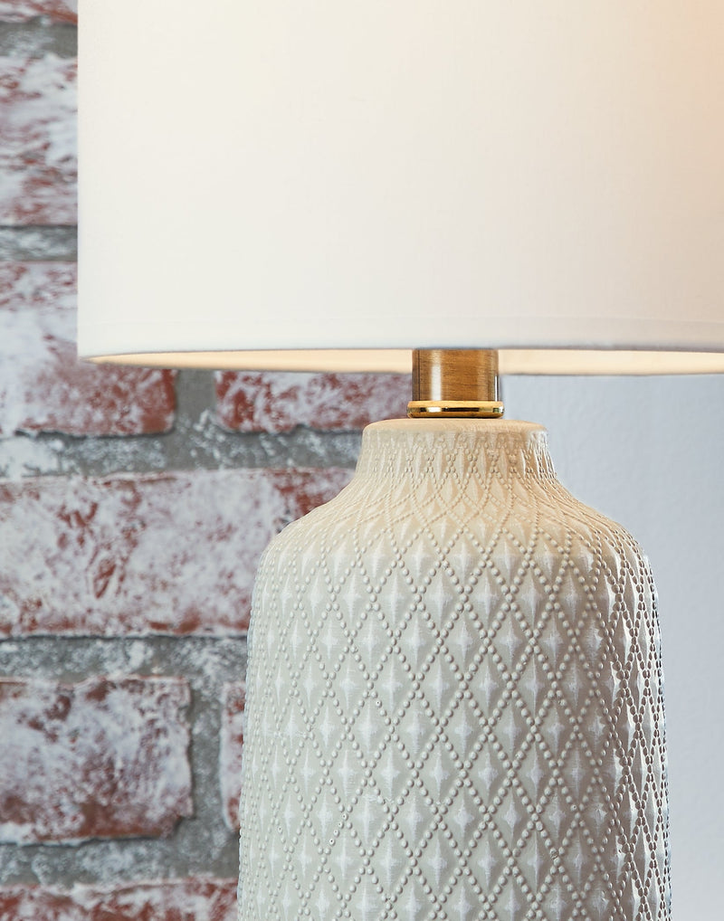 Donnford Gray Table Lamp