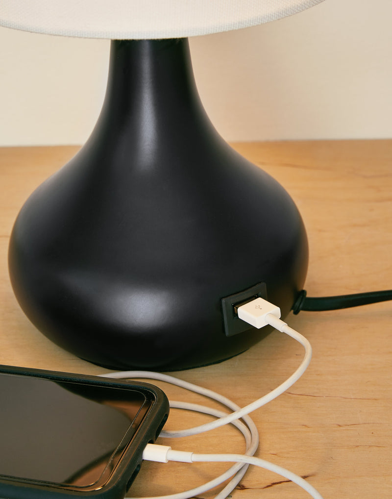 Camdale Black Table Lamp