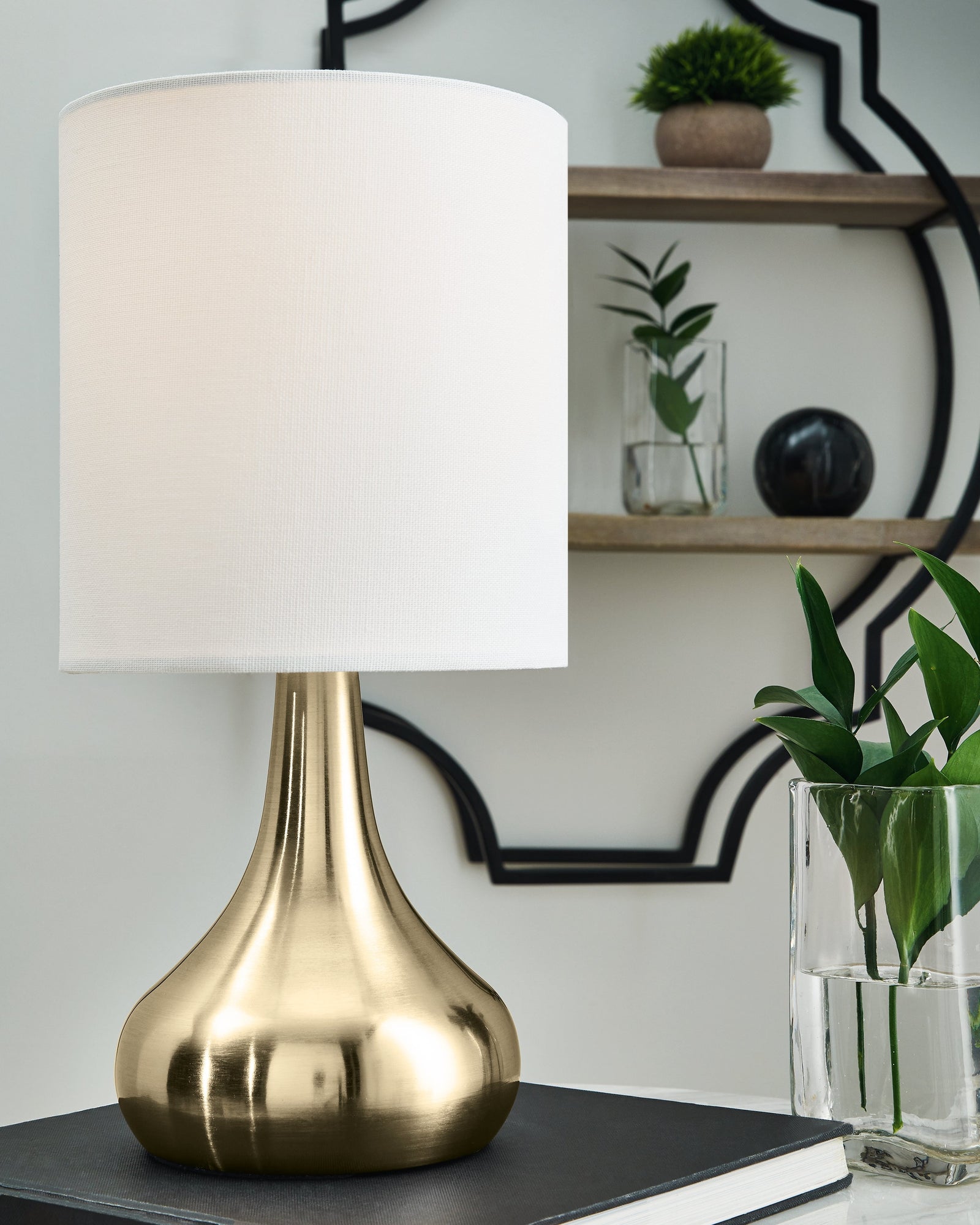 Camdale Brass Finish Table Lamp