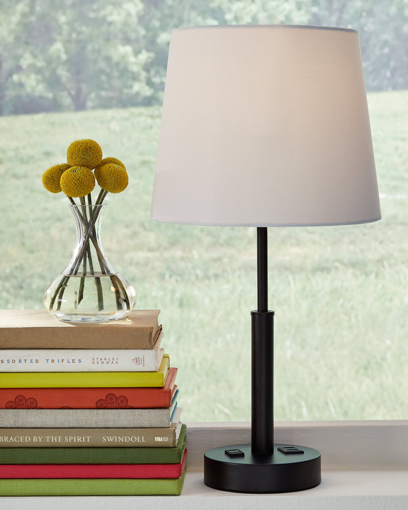 Merelton Black Table Lamp