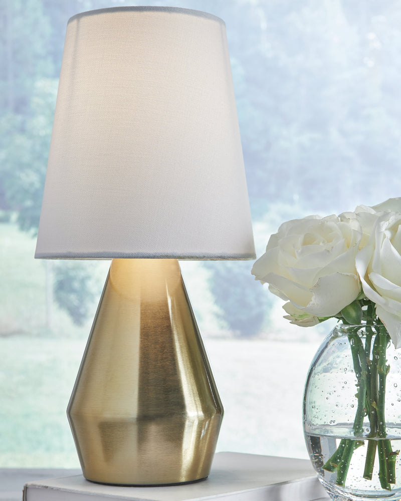 Lanry Brass Finish Table Lamp