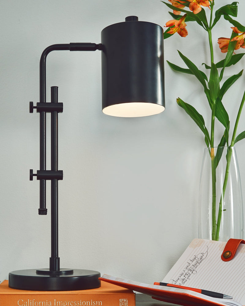 Baronvale Black Desk Lamp