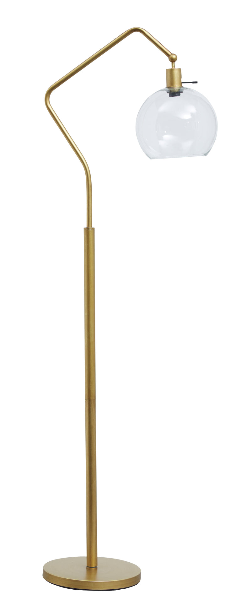 Marilee Antique Brass Finish Floor Lamp